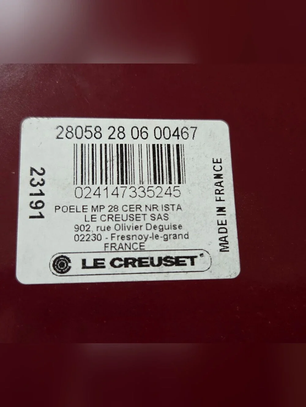 Le Creuset le creuset